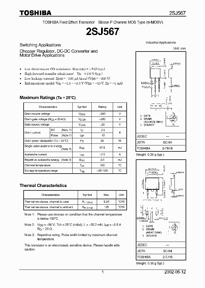 2SJ567_12979.PDF Datasheet