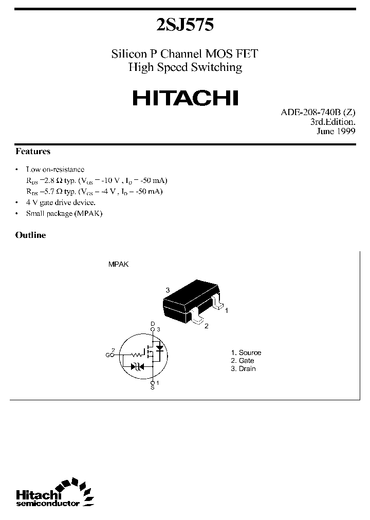 2SJ575_12982.PDF Datasheet