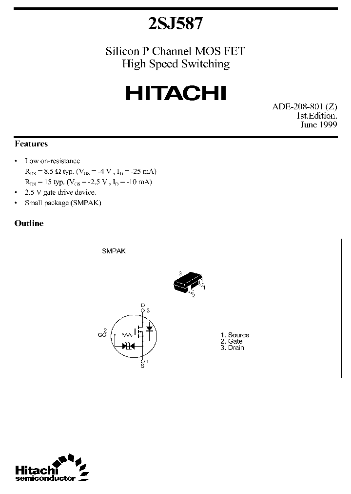 2SJ587_12992.PDF Datasheet