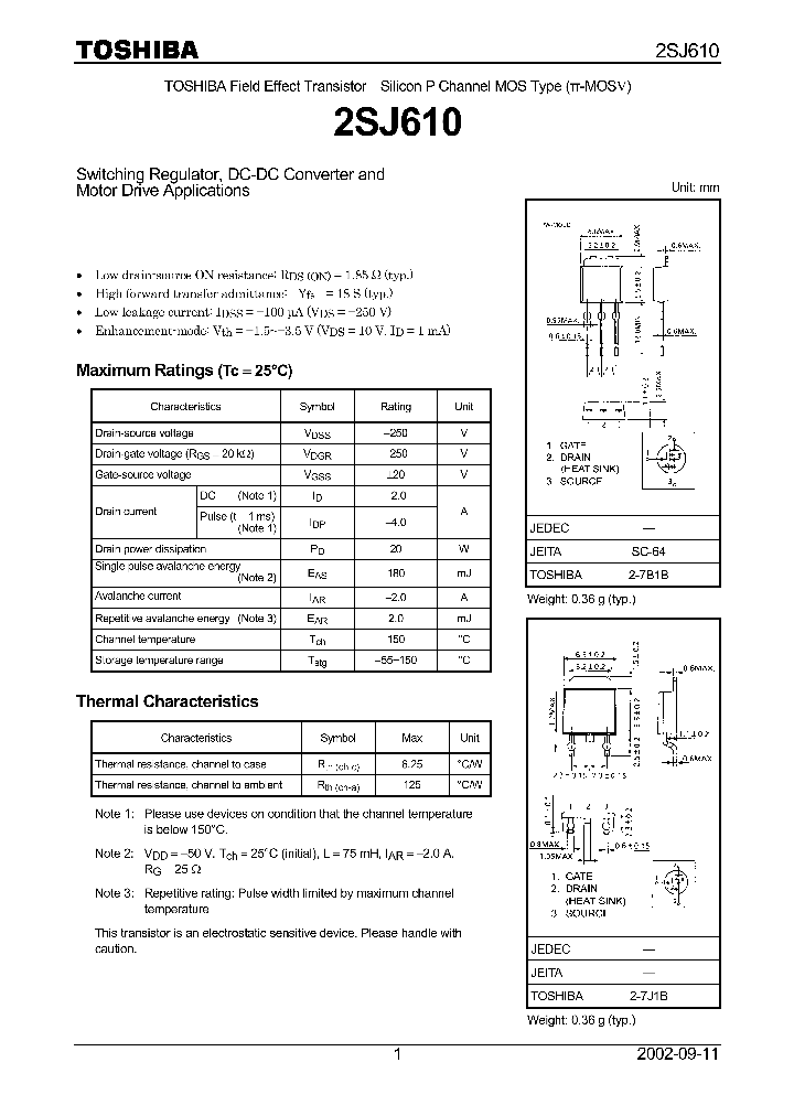 2SJ610_13011.PDF Datasheet