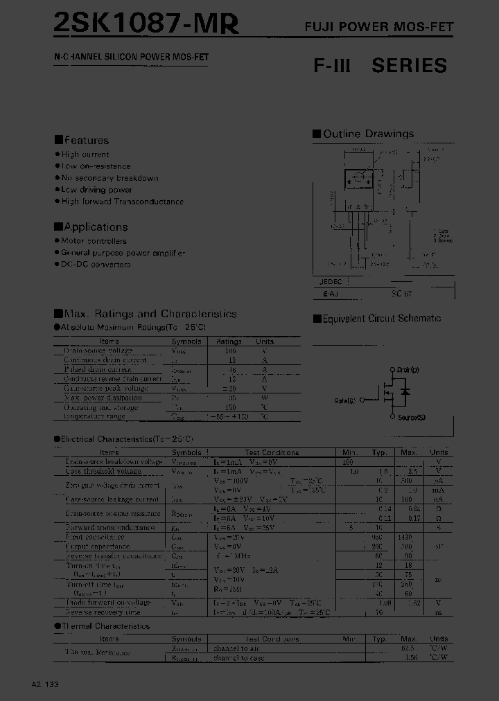2SK1087_12399.PDF Datasheet