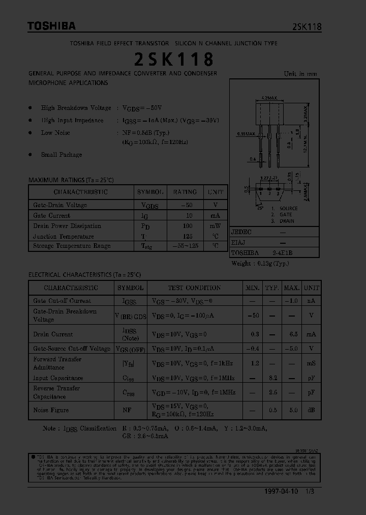 2SK118_12451.PDF Datasheet