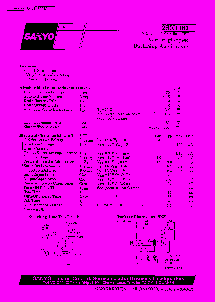 2SK1467_190803.PDF Datasheet