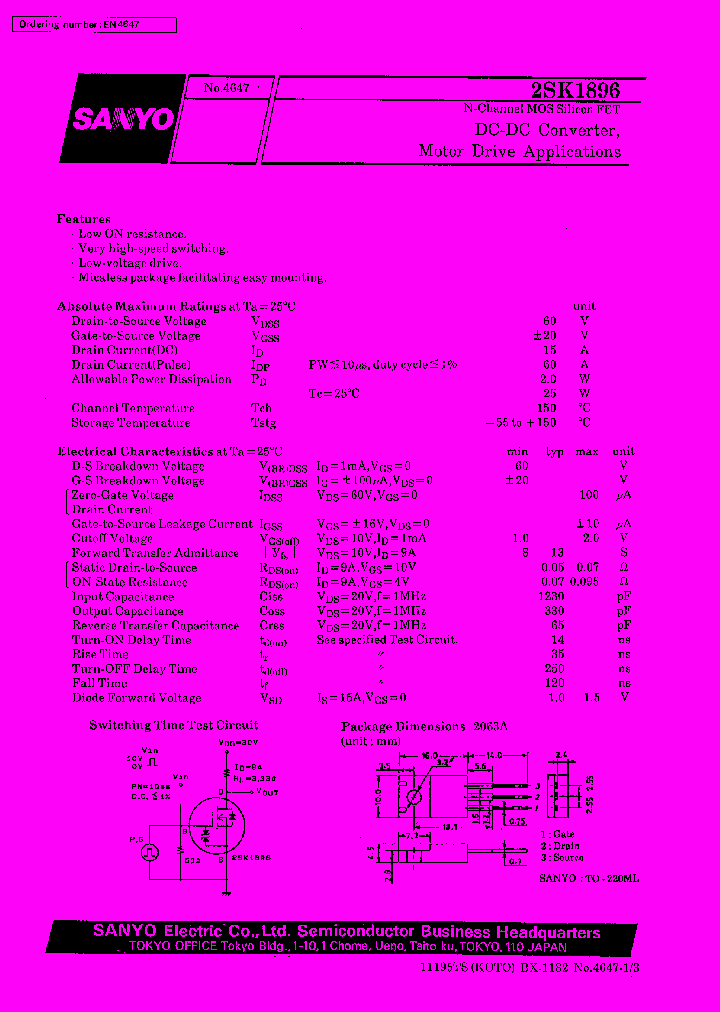 2SK1896_177697.PDF Datasheet