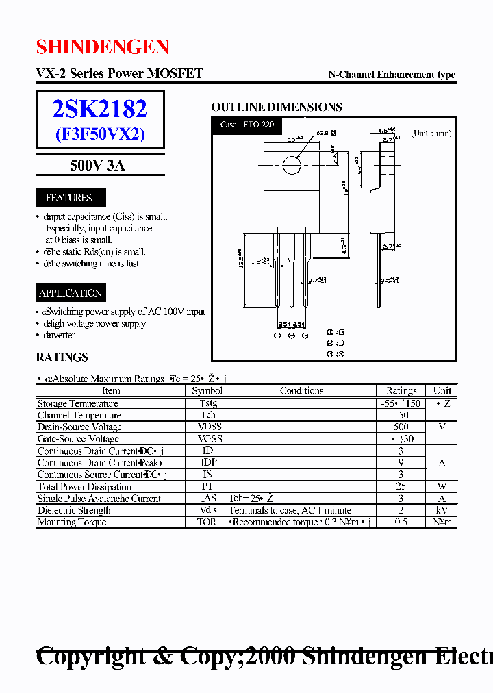 2SK2182_182661.PDF Datasheet