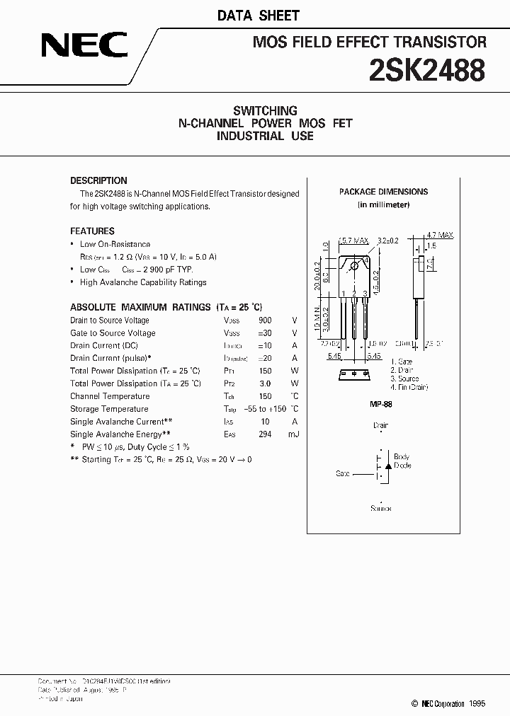 2SK2488_194924.PDF Datasheet