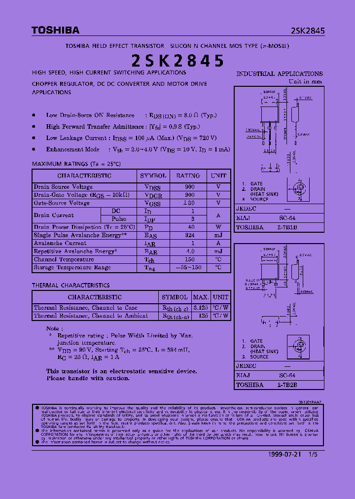 2SK2845_178253.PDF Datasheet