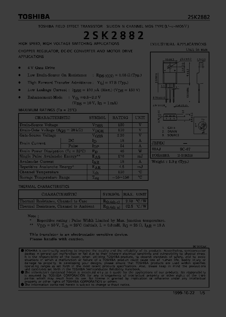 2SK2885_178285.PDF Datasheet