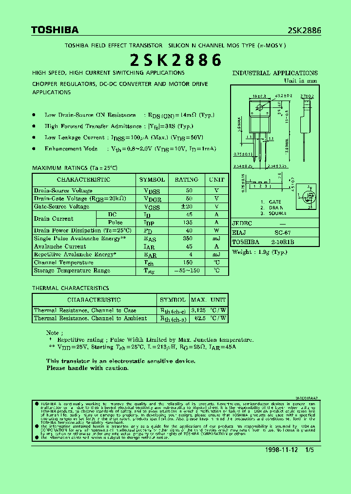 2SK2886_178288.PDF Datasheet