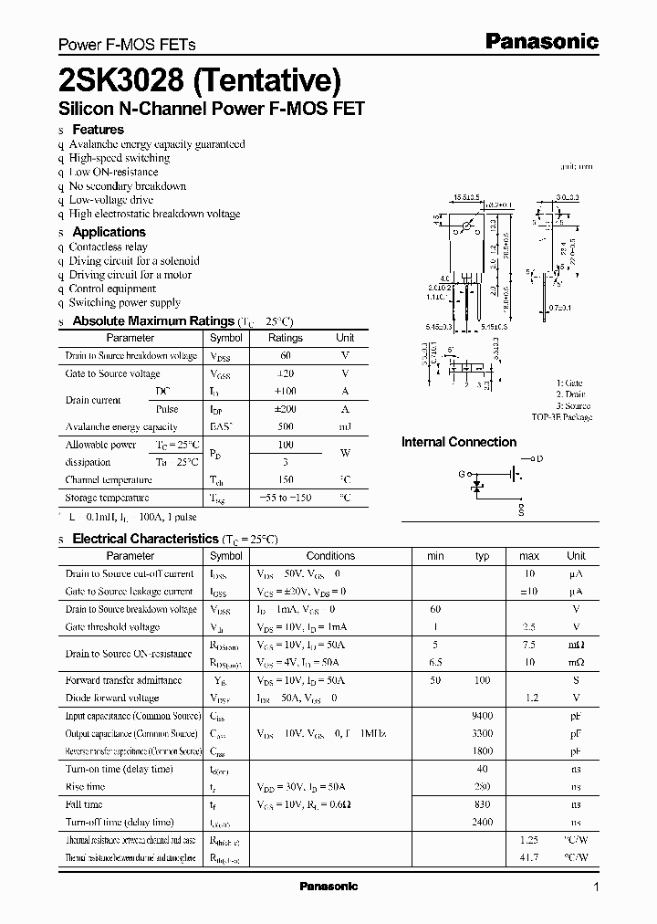 2SK3028_17369.PDF Datasheet