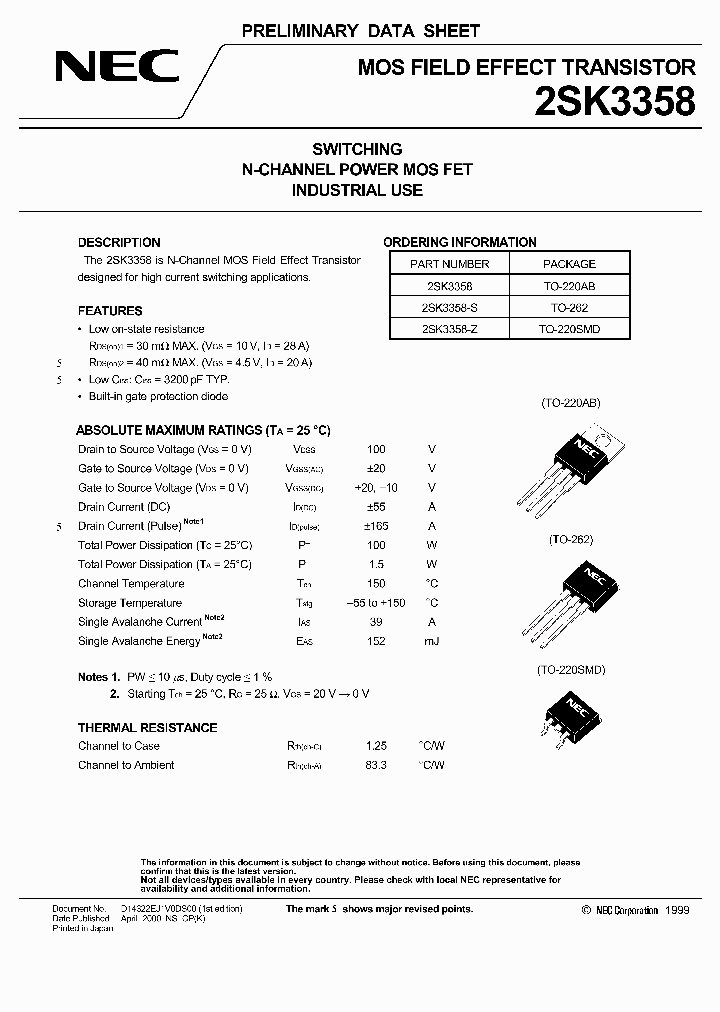 2SK3358_167660.PDF Datasheet