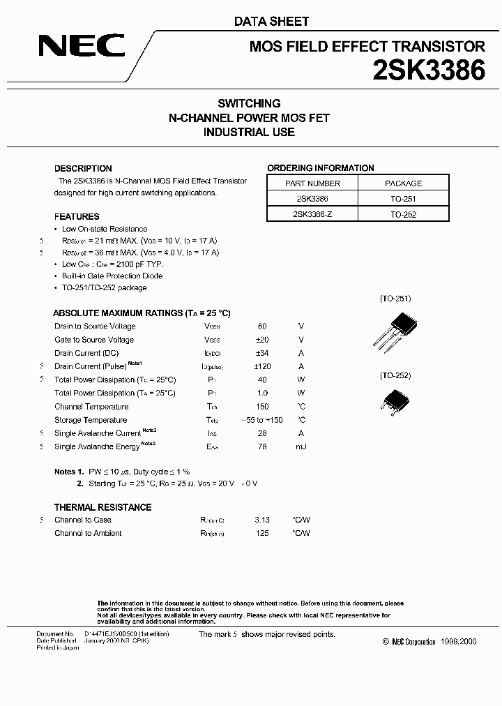 2SK3386_167685.PDF Datasheet