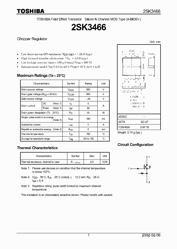 2SK3466_188631.PDF Datasheet