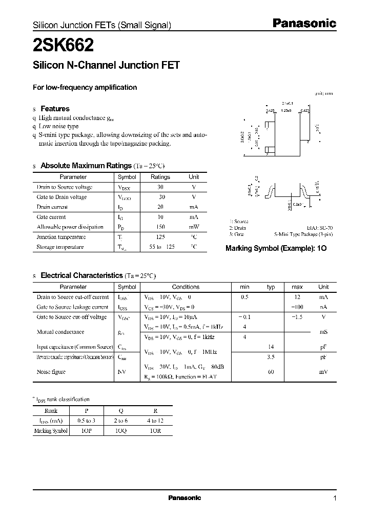 2SK662_12536.PDF Datasheet