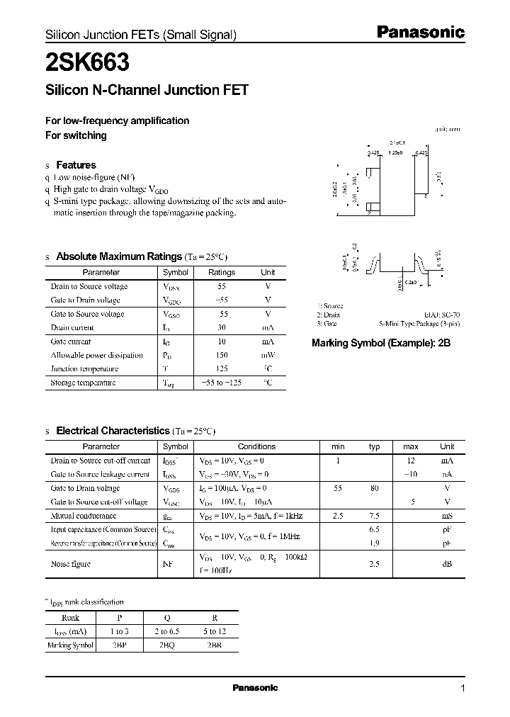 2SK663_12537.PDF Datasheet