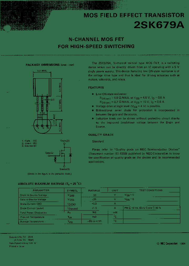 2SK679_12542.PDF Datasheet