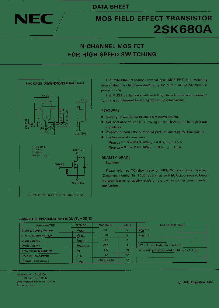 2SK680_12544.PDF Datasheet