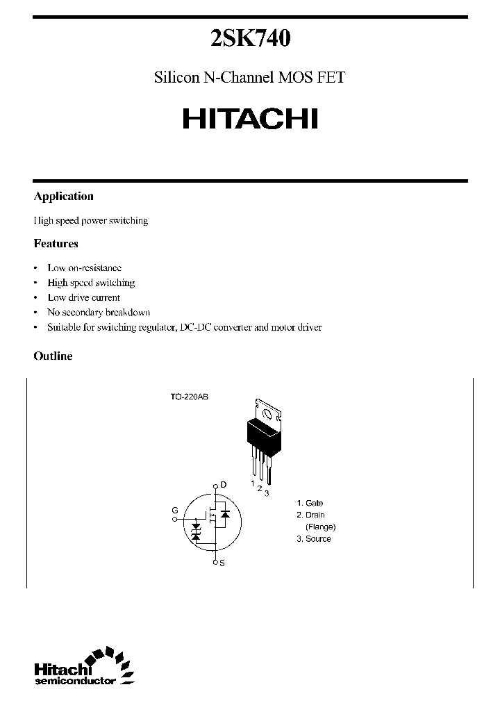 2SK740_12564.PDF Datasheet