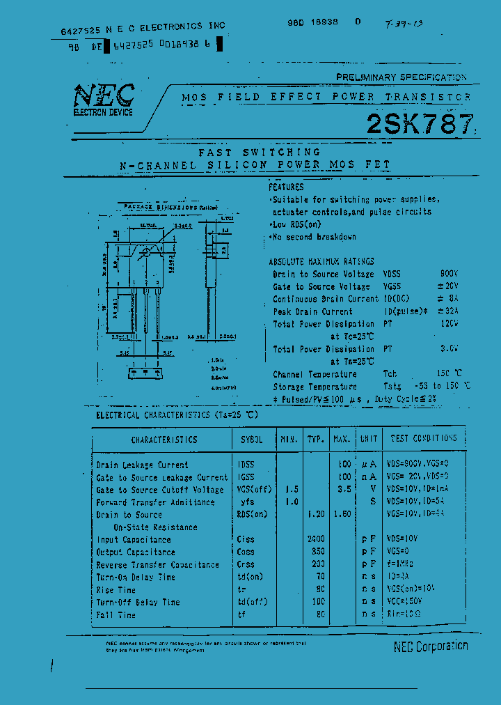 2SK787_12579.PDF Datasheet