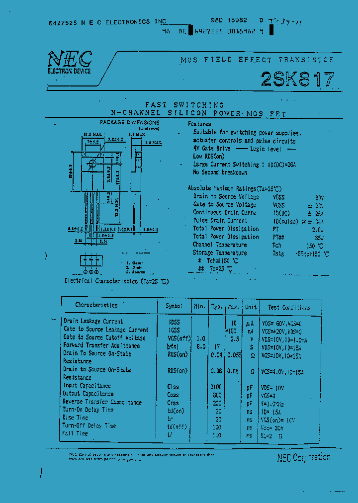 2SK817_12597.PDF Datasheet