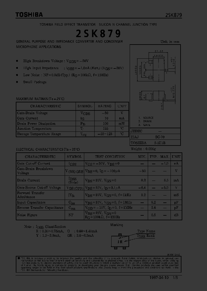 2SK879_12610.PDF Datasheet