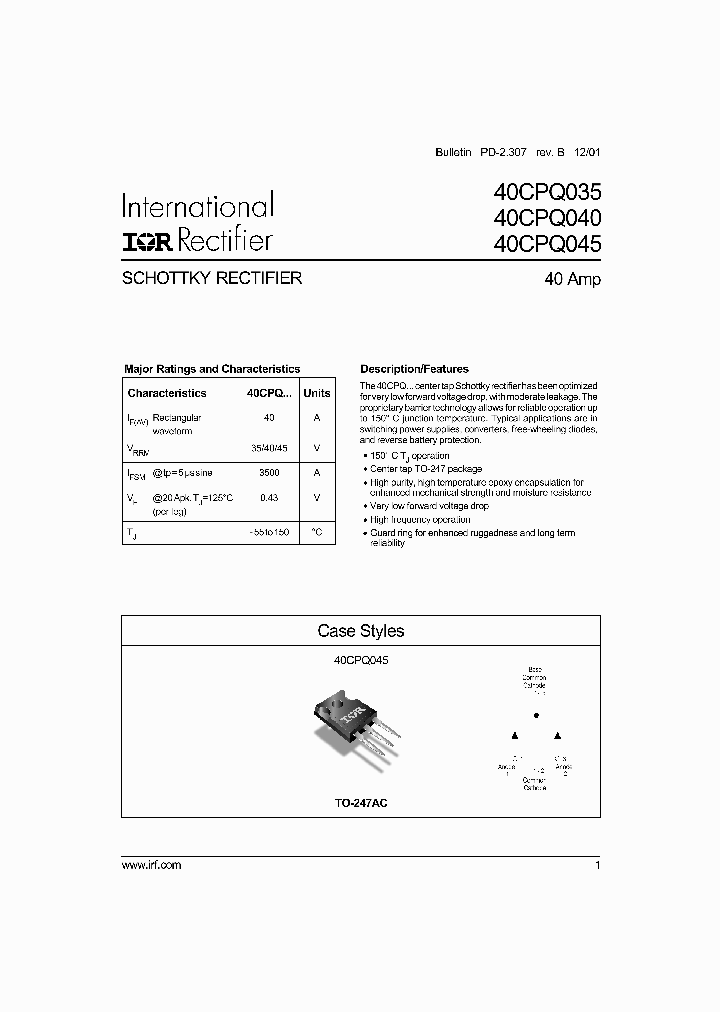 40CPQ045_189188.PDF Datasheet