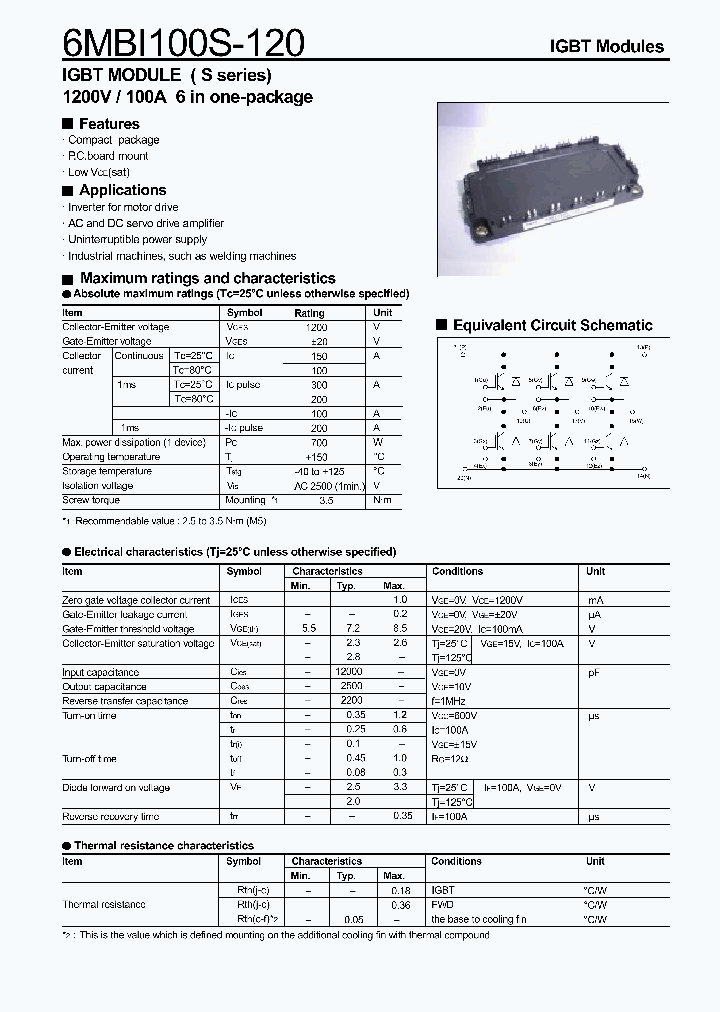 6MBI100S-120_185485.PDF Datasheet