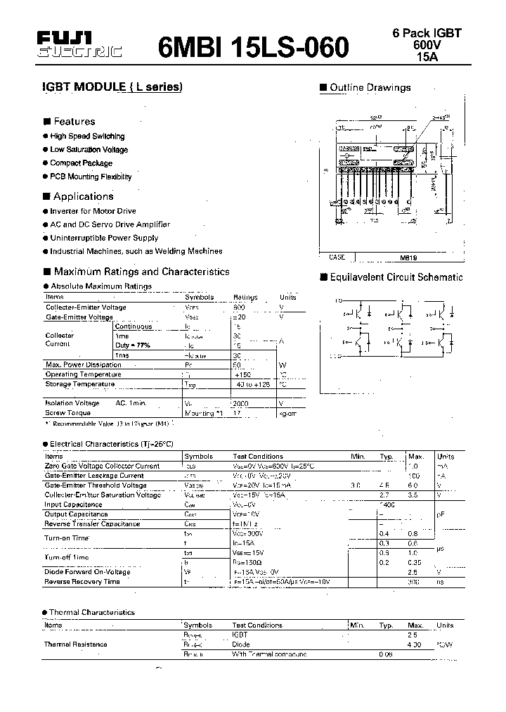 6MBI15LS-060_185499.PDF Datasheet