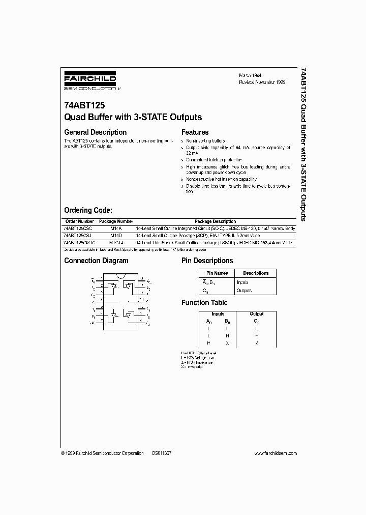 74ABT125CMTC_39806.PDF Datasheet