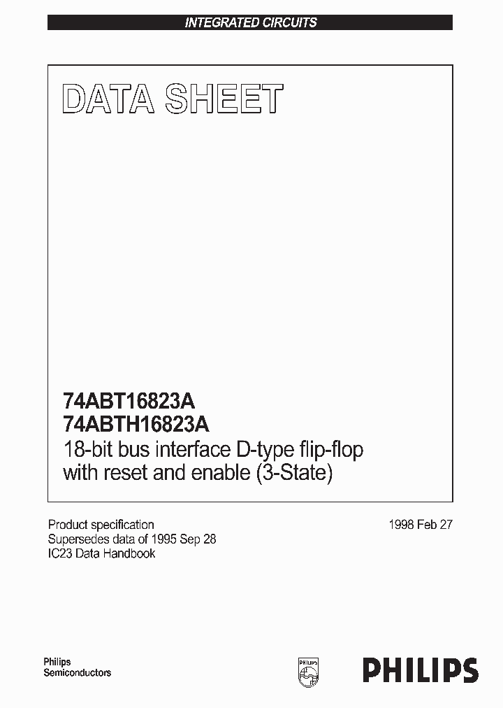 74ABT16823_75760.PDF Datasheet