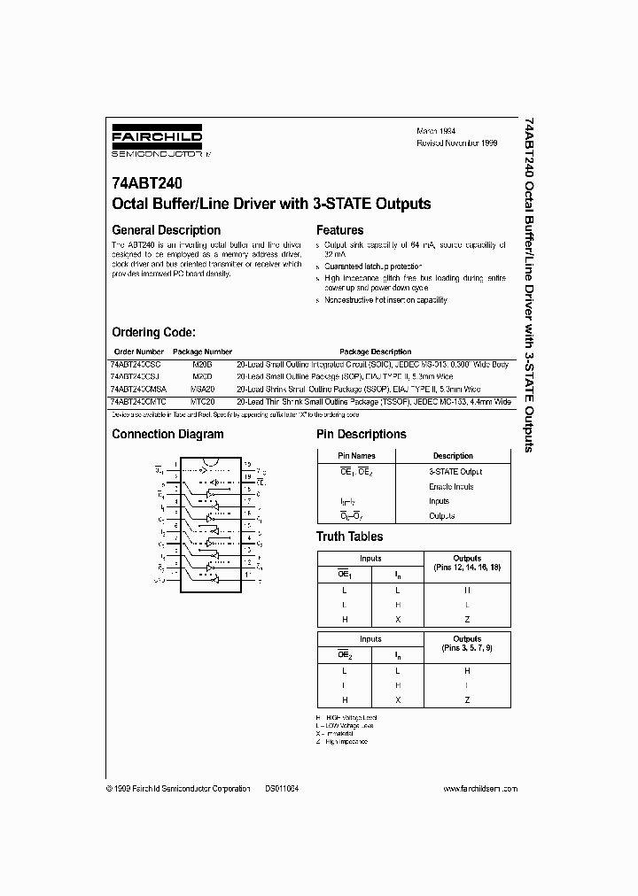 74ABT240CMSA_100885.PDF Datasheet
