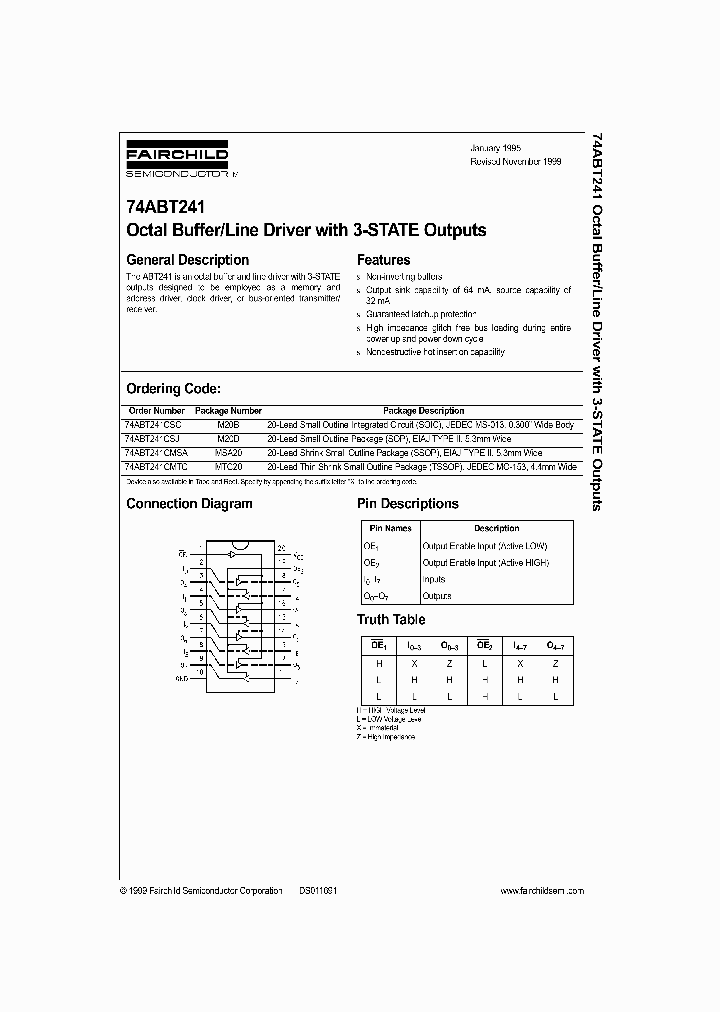 74ABT241CMSA_100895.PDF Datasheet