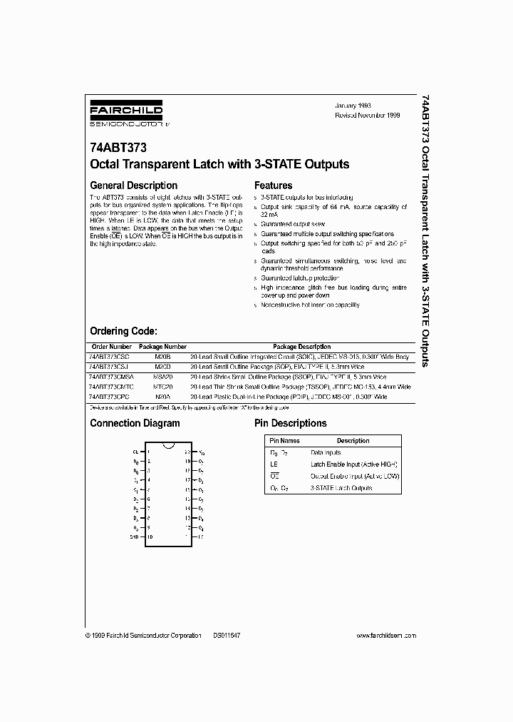 74ABT373_100270.PDF Datasheet