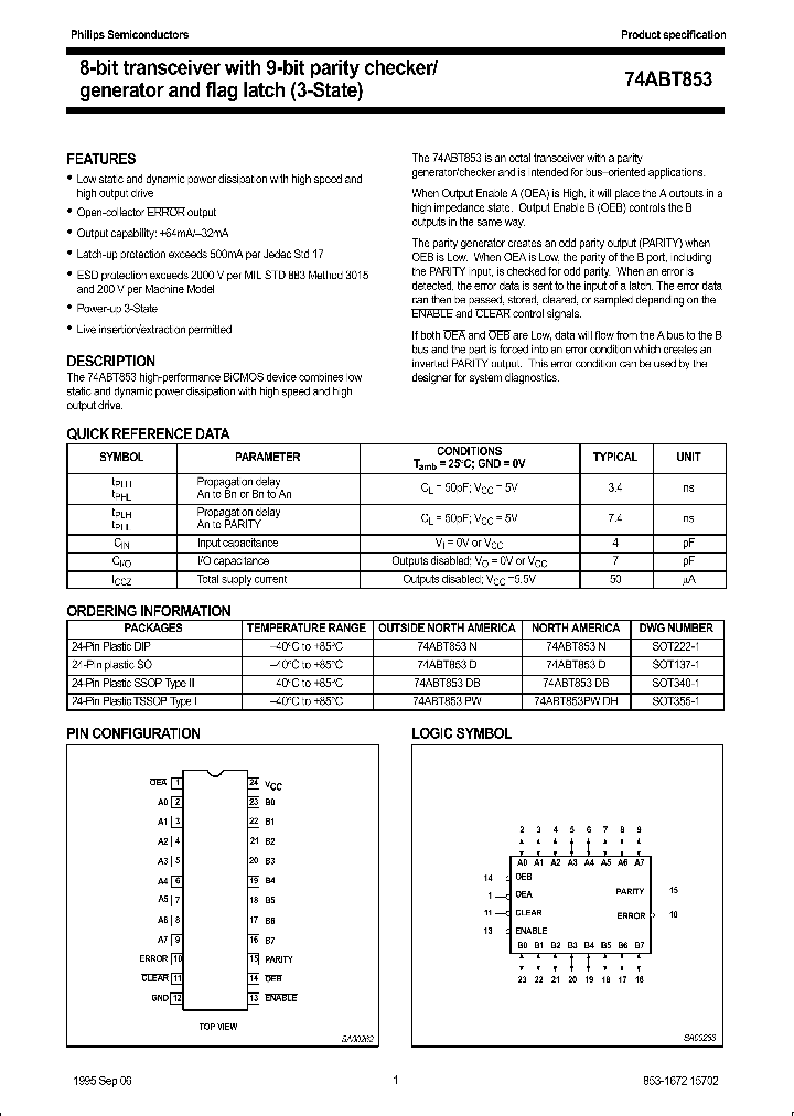 74ABT853_40017.PDF Datasheet