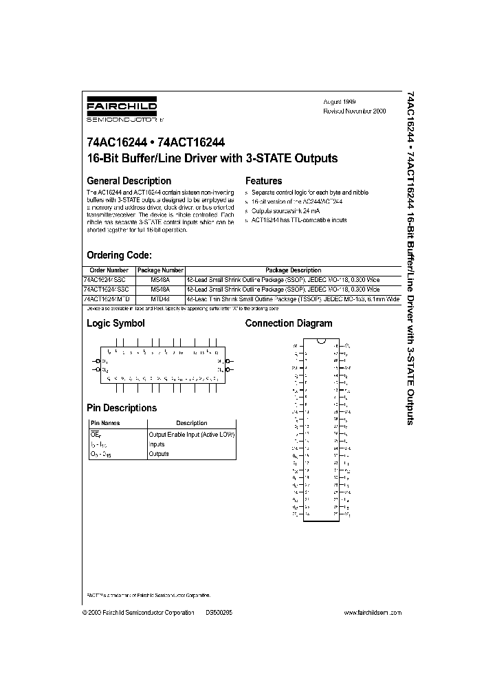 74AC16244_104454.PDF Datasheet