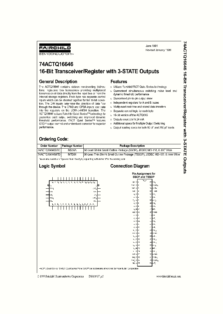 74ACTQ16646_17222.PDF Datasheet