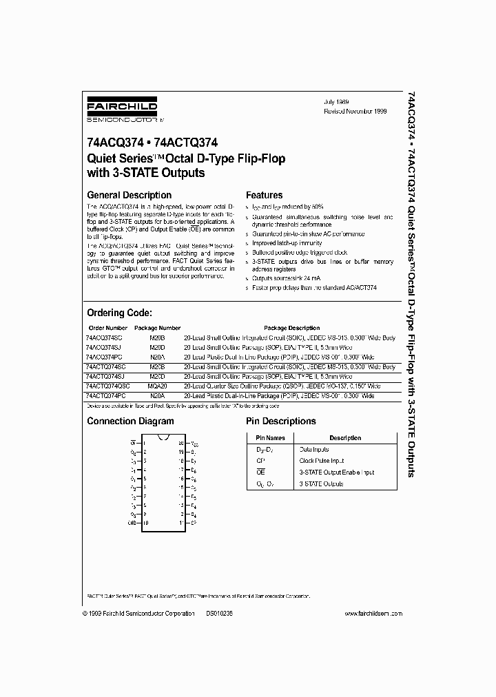 74ACTQ374PC_17247.PDF Datasheet
