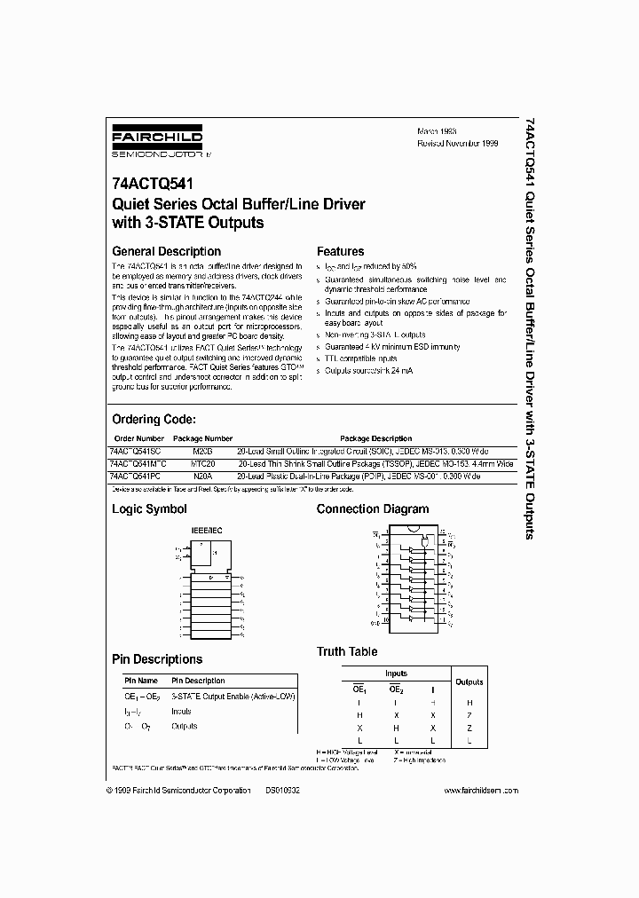 74ACTQ541_17256.PDF Datasheet