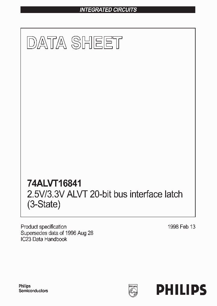 74ALVT16841_75796.PDF Datasheet