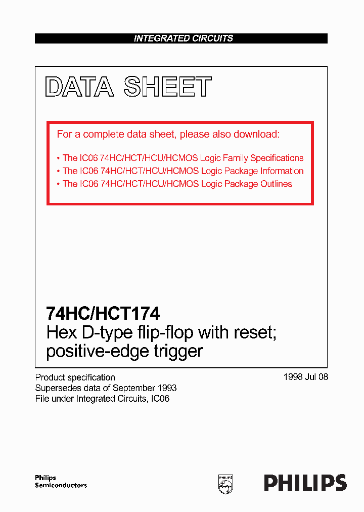 74HC174_96043.PDF Datasheet