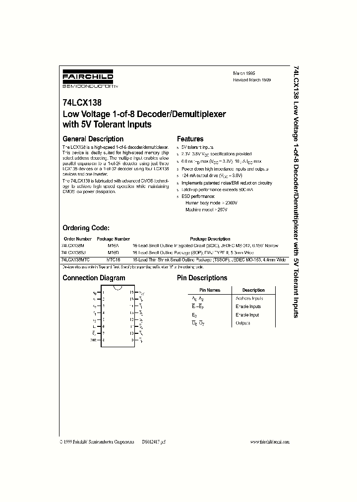 74LCX138_12312.PDF Datasheet