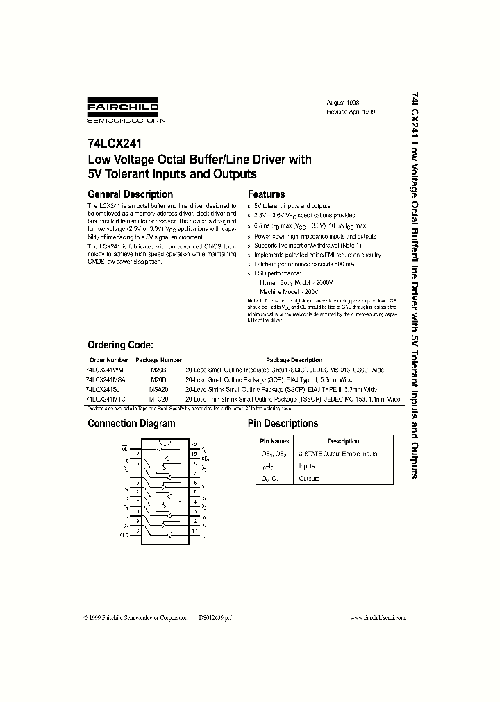 74LCX241_51163.PDF Datasheet