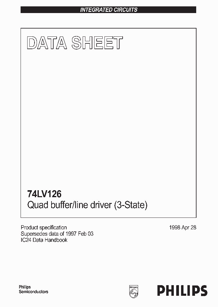 74LV126_19265.PDF Datasheet