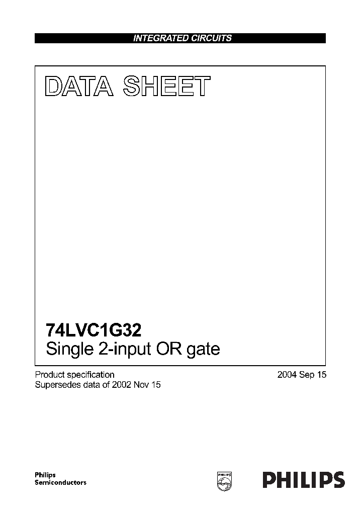74LVC1G32GM_186264.PDF Datasheet
