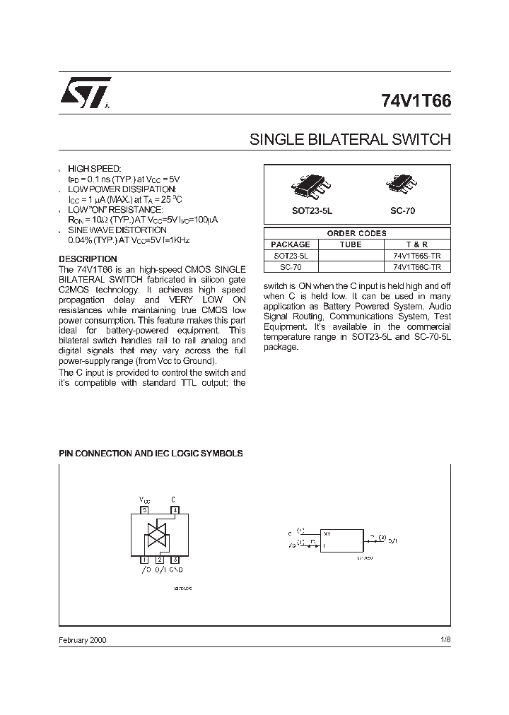 74V1T66C-TR_73986.PDF Datasheet