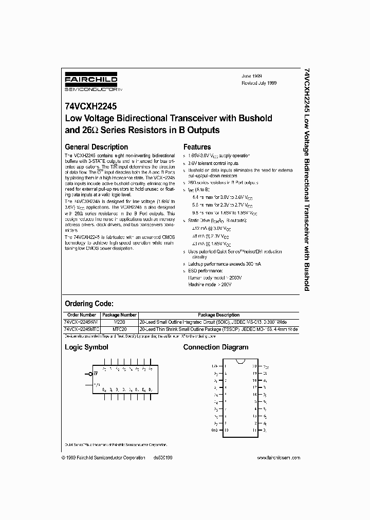 74VCXH2245_56353.PDF Datasheet