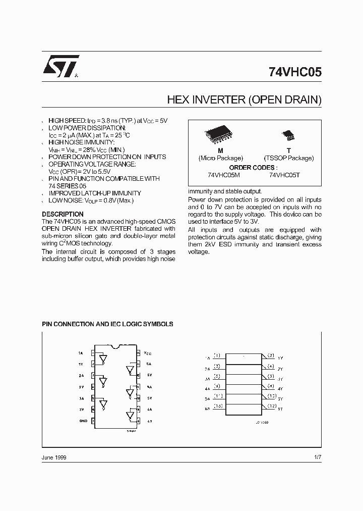 74VHC05_55264.PDF Datasheet