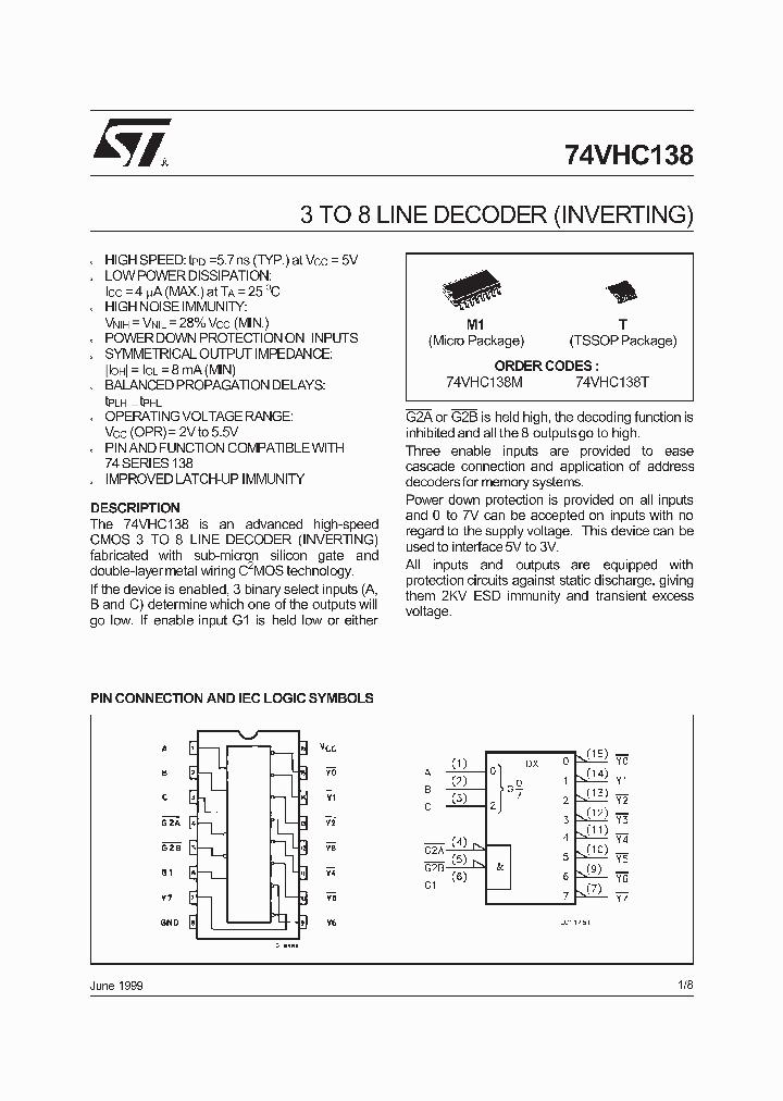 74VHC138_55339.PDF Datasheet