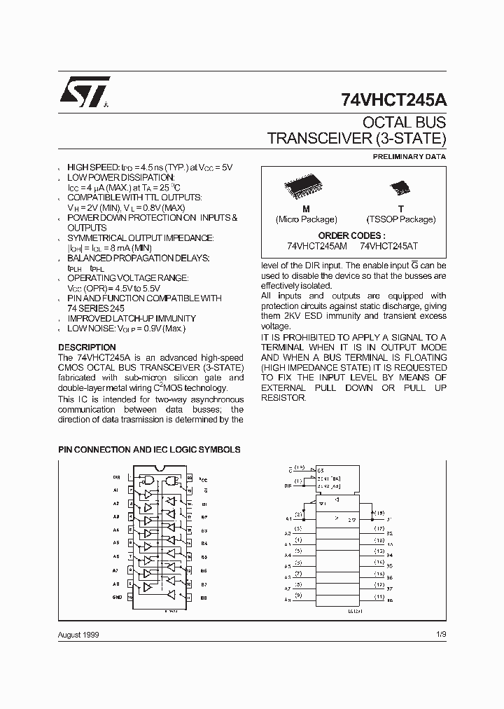 74VHCT245A_55675.PDF Datasheet
