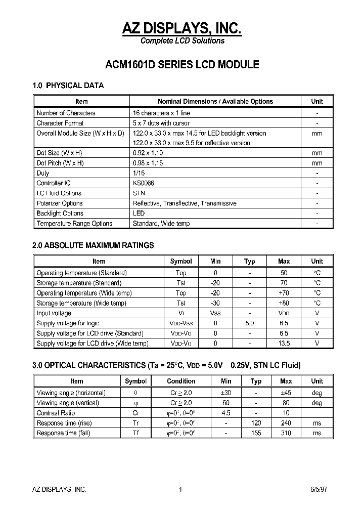 ACM1601D_10777.PDF Datasheet